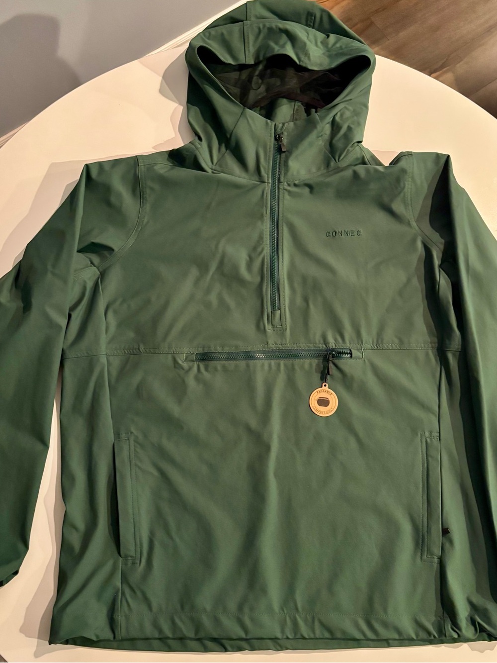 Women’s Hooded Anorak Jacket - Green